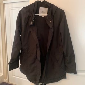 O’Neill black anorak jacket